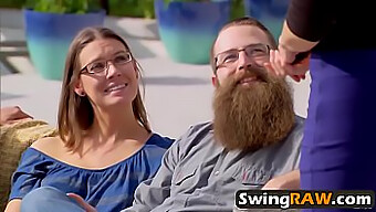 Grupo Swinger Real Comparte Parejas En Video Amateur